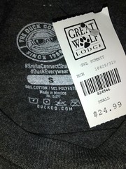 Great Wolf Lodge Grey Coyote Rainbow Sunset Landscape Graphic S T-shirt NWT