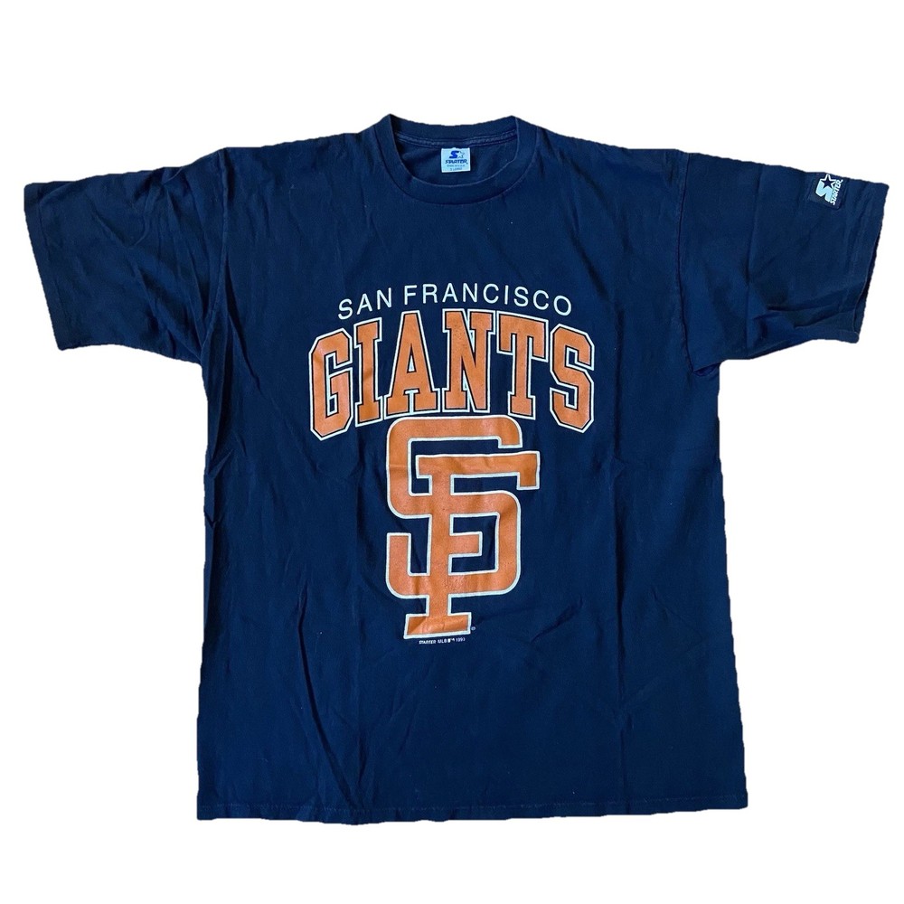 Vintage 1993 Single Stitched Made in USA Starter SF Giants Baseball Graphic Tee