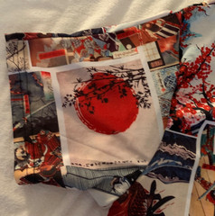Fresh Prints Of Tokyo By Drill Clothing Co. Polyester Size: LARGE Japanese Print