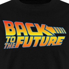 Back To The Future Logo Men’s T-Shirt