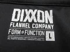 Dixxon Flannel Company Shirt Mens Large Black Long Sleeve Hold Fast Anchor