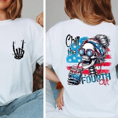 4th Of July TShirt USA TShirt Funny 4th Of July Shirt Retro American Flag TShirt