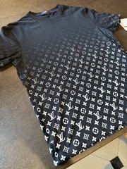 Louis Vuitton Monogram Gradient T-Shirt Black Men’s Size L With Receipt!