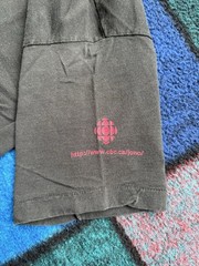 Vintage Y2K Jonovision Canadian Teen Talk Show Spell Out Logo Tshirt Mens L