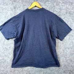 Vintage Cal Cru Dallas Texas T-Shirt Adult XL Blue Embroidered Logo Retro