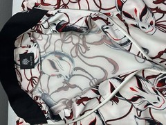 Drug Honey Zip Blouse Anime Japanese Mask Unisex SEE Measurements For Size