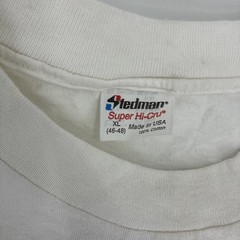 Vintage 1969 Ford Mustang GT Shirt Men Large White Steadman Single Stitch USA