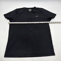 Hollister Must-have Collection T-shirt Men Black Logo 100% Cotton .#48041