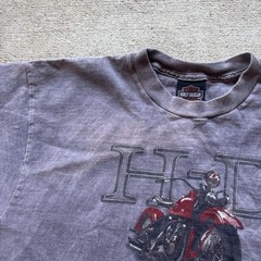 Harley Davidson Men’s Myrtle Beach PirateBiker Graphic Shirt Gray Medium Cotton