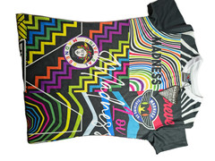 Universal Madness T-Shirt Mens Small S Rave Graphic All-Over Print T30/06/26/B