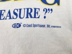 VINTAGE Coed Naked Bartending Shirt Mens Extra Large Beer Bar Drink Adult A02
