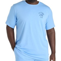 Polo Ralph Lauren Polo Beach Club Crew Neck Shirt Men’s Size Medium Stretch Blue