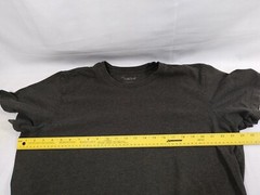 Eddie Bauer T-Shirt Mens XL Soild Gray Legend wash Short Sleeve