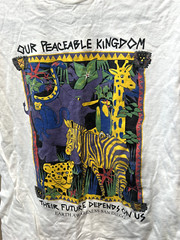 Vintage 90’s Animal Righter/Climate Control San Diego Tee