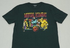 Old Navy Mortal Kombat Klassic Graphic T Lost In The Woods Green Men’s Unisex S