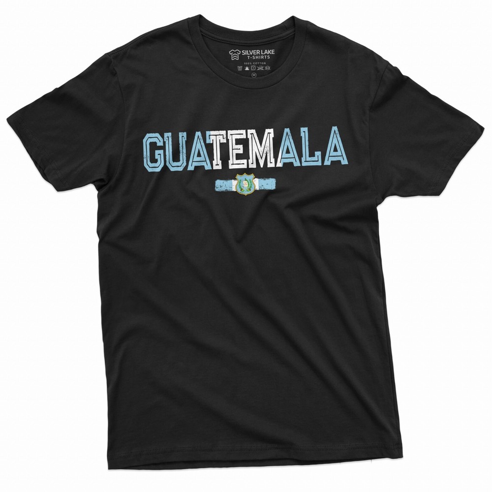 Guatemala Patriotic T-Shirt Guatemala National Flag Tee Guatemala Shirt