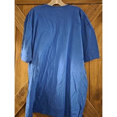Adidas Mens Go-To Tee Royal Blue Graphic Logo T-Shirt 2XL B289A