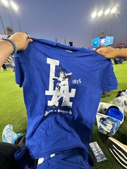 *NEW* Official LA Dodgers x Hololive Night T-Shirt Irys 7/5/25