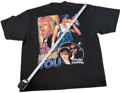 Puff Daddy Faith Evans shirt 2XL RAP DIDDY BAD BOY RECORDS