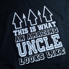 Amazing Uncle T-Shirt (Birthday Christmas Anniversary Gift)