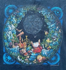Vintage 1998 Bill Bell Astrology Wizard Long Sleeve Shirt Size 2XL Men’s VTG