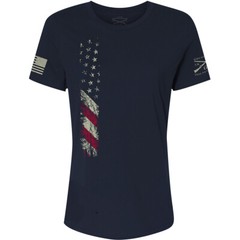 Grunt Style Women’s Relaxed Fit True Colors T-Shirt – Navy