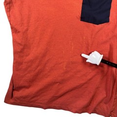 Arc’teryx Pocket T-Shirt Mens L Orange Cotton Blend Short Sleeve Logo Gorpcore