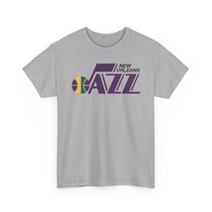 New Orleans Jazz Louisiana Basketball 1974-1979 T-shirt