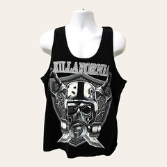 Weiv Gear King Of Street Killafornia Mens Black Tank Shirt Sz XL Sleeveless USA