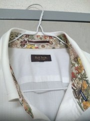 Paul Smith Collection Floral Print Dress Shirt XL Casual Formal Japan For 14+