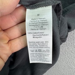 J Crew Tshirt Mens M Charcoal Gray Garment Dyed Slub Cotton Pocket Tee Preppy