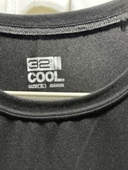 32 Degrees Cool Mens XL Short Sleeve Shirts Black
