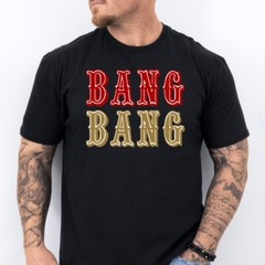 BANG BANG | San Francisco Football Soft Ring Spun Pre-Shrunk Cotton T-Shirt