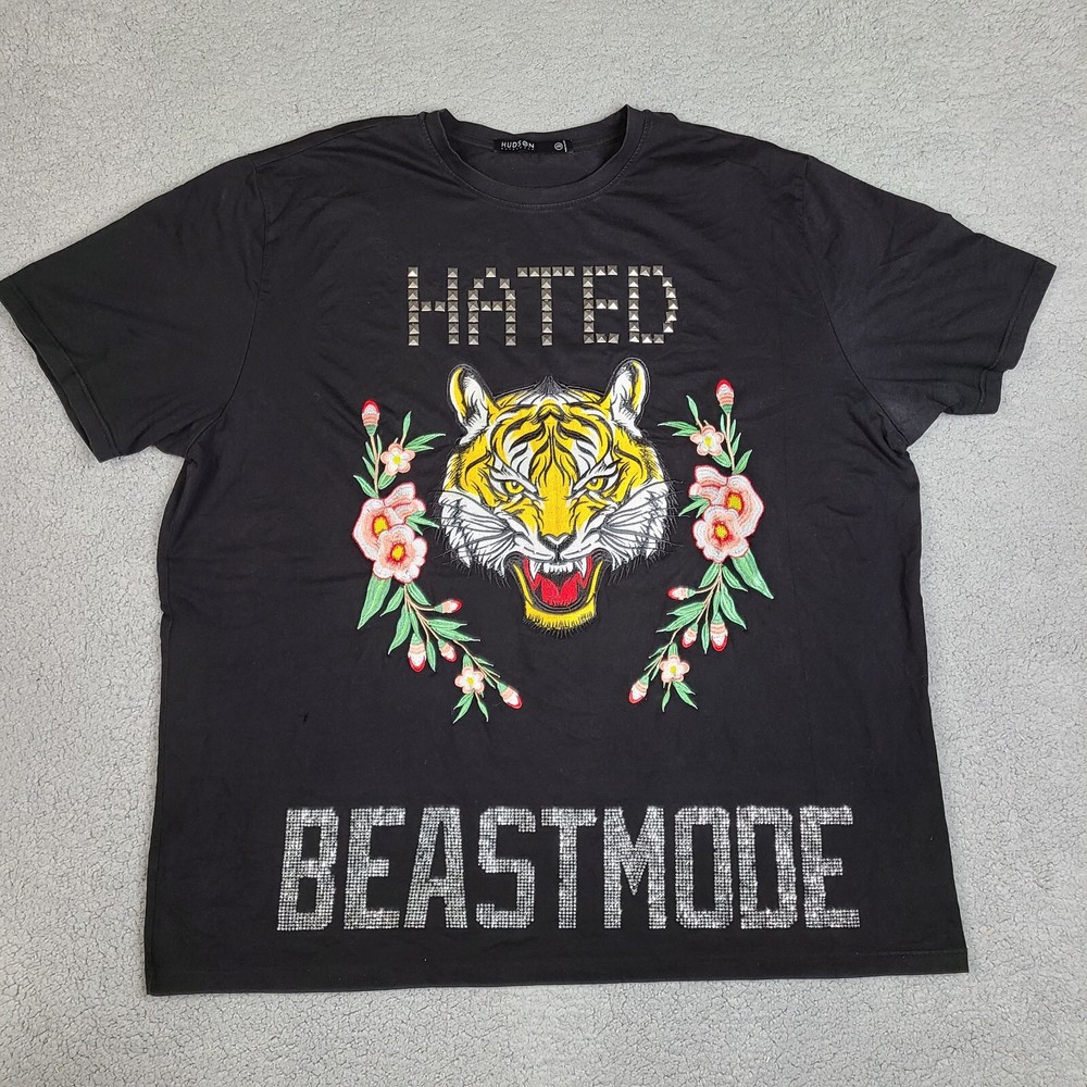 Hudson Outerwear T-Shirt Mens 4x Black Beast Mode