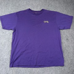 90s Augusta Sportswear ECU Pirates T Shirt Mens 2XL Purple Graphic Colegiate Uni