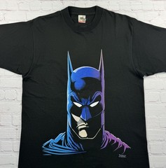 Vintage 1989 DC Comic Big Face BATMAN Comic Book T-Shirt Size Large L