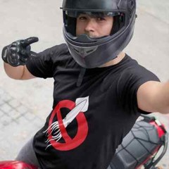 “No Squids” Motorcycle Biker T Shirt Premium Fitted – USA Print FREE SHIPPING