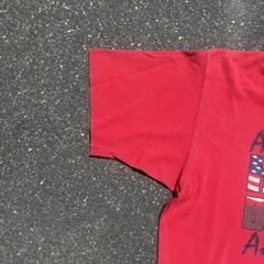 Vtg 90s Harley Davidson American Pride Size L Single Stitch Tee Rhode Island