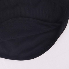 Muscle Alive Mens Extreme Mesh Shorts with Large Split Sides XX-Large, Black
