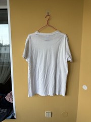 vintage NIKE Tennis Davidoff Swiss Indoors T-Shirt big logo white size L