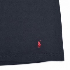 Polo Ralph Lauren Black Crewneck T Shirt Red Pony Logo Men’s Size M