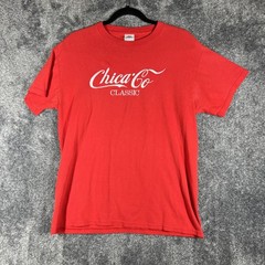 Delta Pro Weight Shirt Mens M Red Chica Co Classic Graphic Tee Preshrunk Cotton