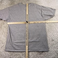 Vtg Ford Trucks Shirt Mens Large Gray Built Tough Graphic Checkered Flag Sports