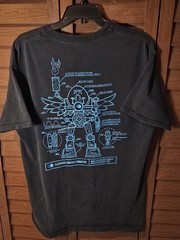 Electronic Frontier Foundation DEF CON 24 Liberty Mecha 2.0 T-Shirt Size Large