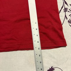 Reebok Basic Red Short Sleeve Crewneck T-Shirt