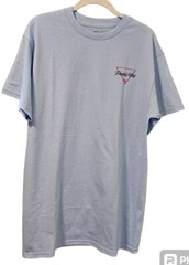 Fresh Vibes Venice T Shirt Med Light Blue Sunset Beach Short Sleeve Casual Nwot