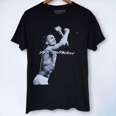 XXXTentacion Black Graphic Tee Mens Medium M Unisex EUC Rap Hip Hop Music Band