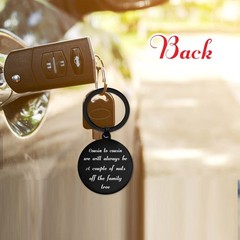 Female Cousin Gifts For Women Sister By Heart Friend By Choice Keychain