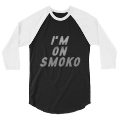 I’m On Smoko The Chats Australia Shed Rock Pub Feed 3/4 sleeve raglan shirt