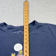 Life Is Good T-Shirt Mens XL Blue Graphic Crew Neck Tagless Cotton Jersey Soft